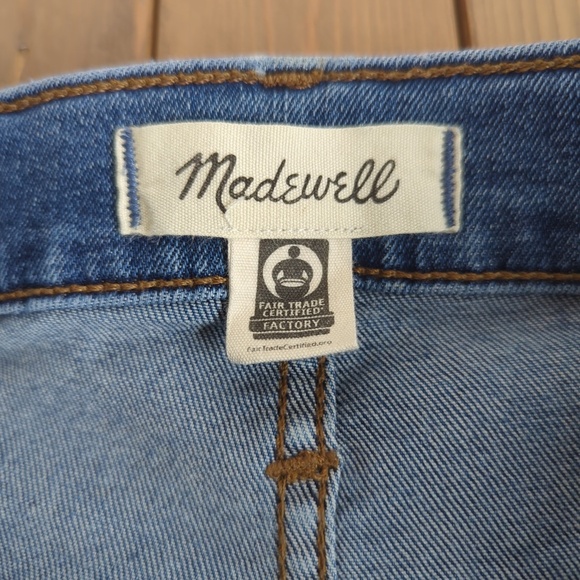 Madewell 10” High Rise Skinny Button Fly Jeans - Picture 2 of 13